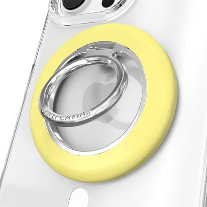 VELVET CAVIAR Compatible with MagSafe Phone Grip - color: Butter Yellow