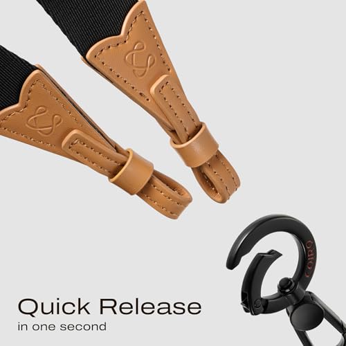 C Coiro Phone Lanyard Crossbody for iPhone, Samsung Universal Adjustable Clip and Go Phone Strap Hands Free Neck Lanyard - color: Black
