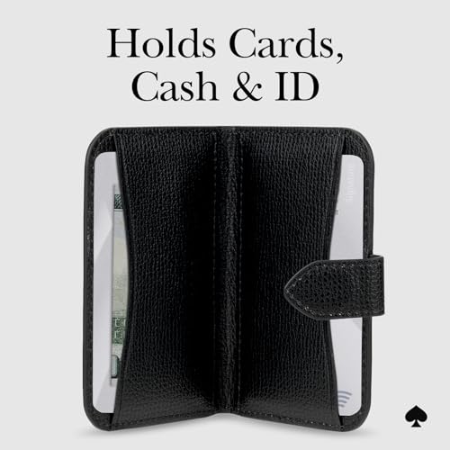 kate spade new york Morgan Magnetic Card Holder/Wallet - Midnight Black - color: Morgan - Midnight Black