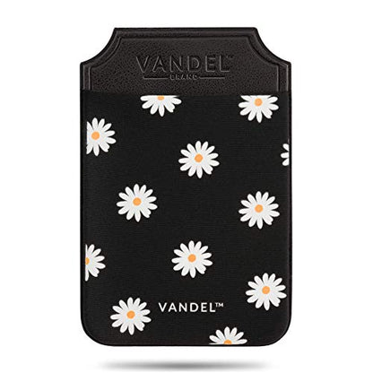 Vandel Pocket – Designer Stick-On Fabric Phone Wallet for Women and Men, Cute Credit Card Holder for Back of Phone and iPhone Case, Stretchy Fabric Adhesive Sleeve for All iPhones and Androids | Stylish Credit Card Holder for Phone Case, Stick On Back of