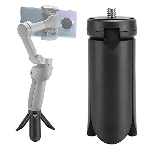 Mini Desktop Tripod, Non Slip Camera Holder Stabilizer Foldable Smartphone Stand Holder, Portable Phone Camera Tripod Camera Mounts Clamps with 1,4 inch Screw for Photographic Equipment