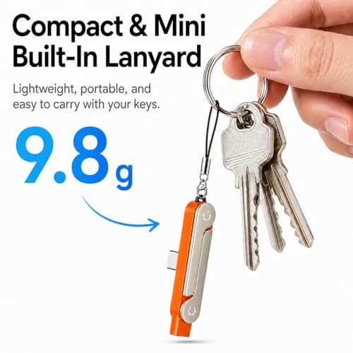 240W USB C to USB C Invisible Charging Cable with Foldable Stand - color: Orange,2Pcs