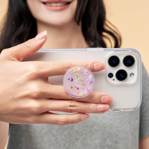 PopSockets Adhesive Phone Grip, Holder- Purple Fields - color: Purple Fields, style: Adhesive