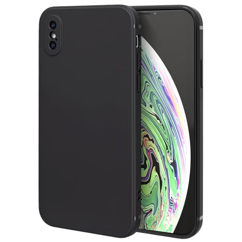 FanTEK Phone Case Compatible with iPhone X, iPhone Xs Case, Anti-Scratch & Fingerprint Phone Case Protective Cover, Matte Black - size: iPhone X/Xs