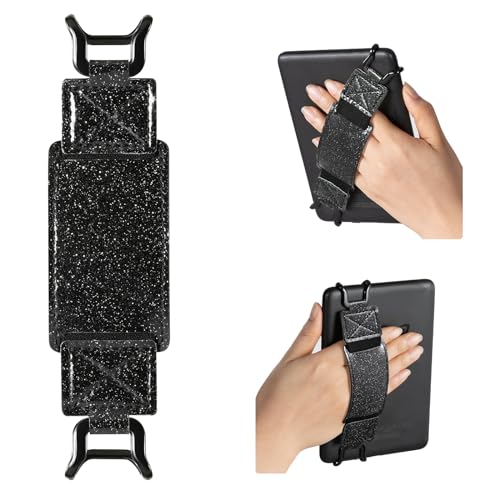 CoBak Secure Hand Strap for Ebook Reader - Versatile and Lightweight - color: BlackStar-1 Pack