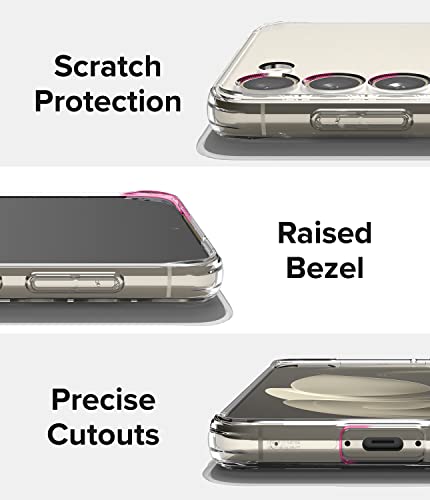 Ringke for Samsung Galaxy S23 Plus Case [Fusion Matte Clear] | Oil & Dirt Resistant, Anti-Fingerprint Technology Prevents Oily Smudges, Frosted Coating Feels Velvety Soft - size: Galaxy S23 Plus