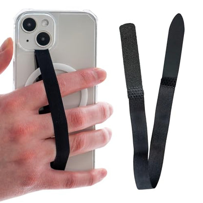 Scooch Bandmate, Elastic Flexible Phone Strap, Universal Slim Hand Finger Grip, Non-Slip Cell Phone Holder, Fits All Phone Cases