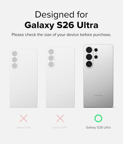 Ringke for Samsung Galaxy S26 Ultra Camera Lens Protector [2 Pack] - size: Galaxy S26 Ultra