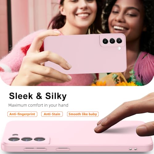 X-level for Samsung Galaxy S21 Plus Case Slim Fit Ultra-Thin Super Soft TPU [Guardian Series] S21 Plus Phone Back Cover Light Protective Matte Finish Coating Shockproof Case for Women Men -Pink - color: Pink