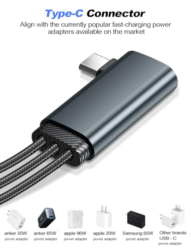 xiwxi Travel Essentials for Flat Ribbon Cables - color: All Black, size: 1.2M