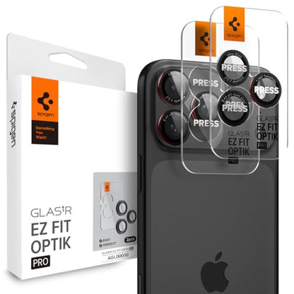 Spigen Camera Lens Protector for iPhone 16 Pro Max,16 Pro,15 Pro Max,15 Pro - color: L-Series