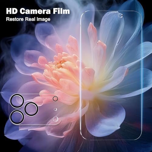PEHAEL for iPhone 17 Pro Max Privacy Screen Protector+Camera Lens Protector | 3+3 Pack, Installation Frame, Cleaning kits, Anti-Spy Private, Anti-Scratch, 9H Tempered Glass, Case Friendly, [6.9 inch]