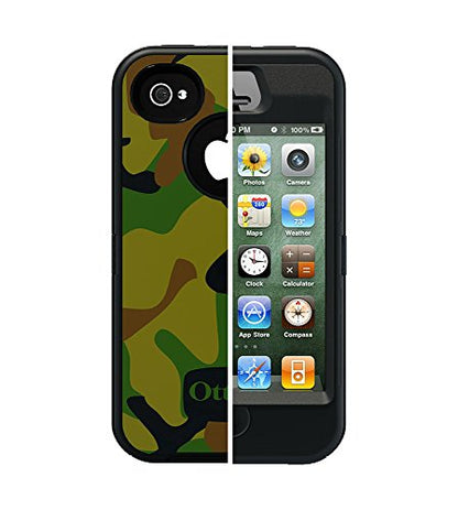 Otterbox 77-18632 Defender Case for Apple iPhone 4, 4S - 1 Pack - Retail Packaging - Jungle