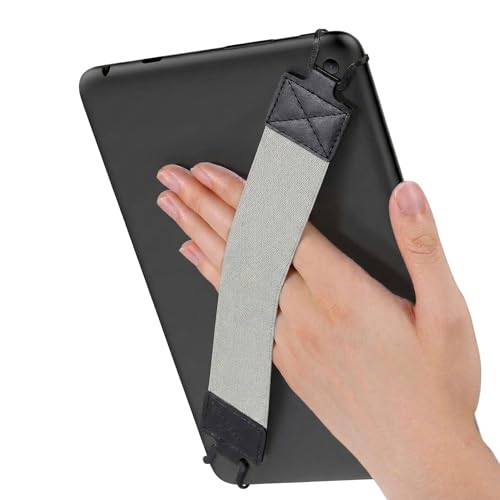 Soft Hand Strap for 6-8" Kindle eReaders Fire Tablet - Grey - color: Grey