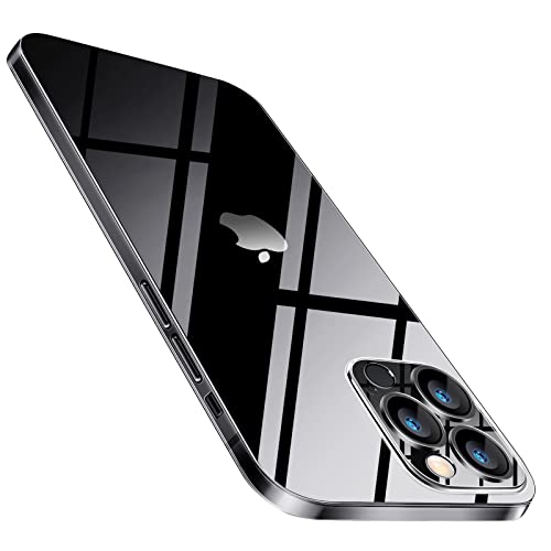 for iPhone 15 Pro Max Slim Case,Paper-Thin Transparent Finish Skin Back Case [Non Yellowing] Ultra Protective Cover with Camera Protection 6.7 Inch (Clear) - color: Clear, size: for iPhone 15 Pro Max 6.7inch