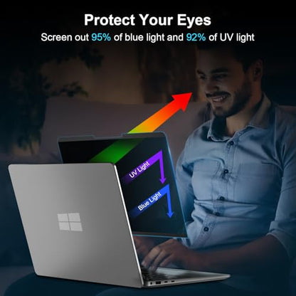 360°Privacy Screen for Microsoft Surface Laptop 7 13.8 inch - size: For Surface Laptop 7 13.8 Inch