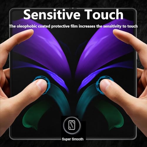 1 Pack for Samsung Galaxy Z Fold 2 Inner Privacy Screen Protector. Anti Scratch, Self-Healing, Anti Spy Flexible TPU Film NOT Tempered Glass for Samsung Galaxy Z Fold 2 - size: for Galaxy Z Fold 2