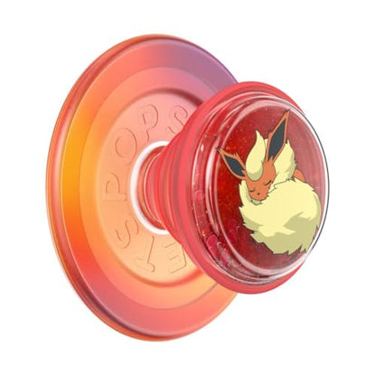 PopSockets Phone Grip for MagSafe, Magnetic Holder- Sleepy Flareon - color: Tidepool Sleepy Flareon, style: MagSafe