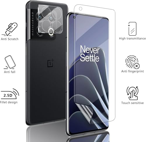 V-PORYADKU 2+2 Pack for OnePlus 10 Pro Screen Protector - size: 6.7-inch