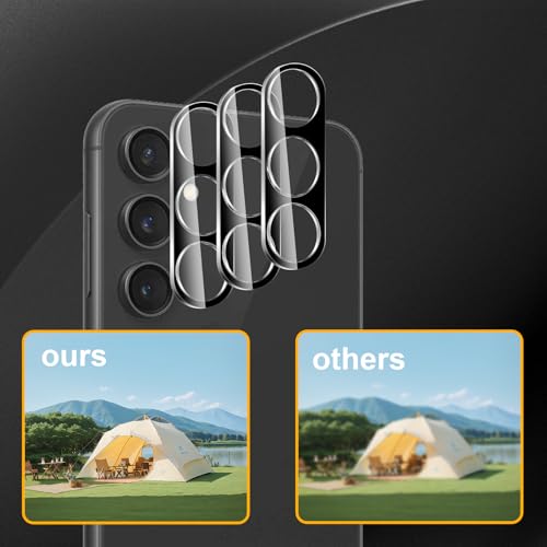 3 Pack Camera Lens Protector for Samsung Galaxy S23 Fe - size: Galaxy S23 Fe