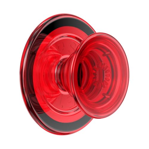 PopSockets Phone Grip for MagSafe, Magnetic Holder- Danger Red - color: Danger Red, style: MagSafe