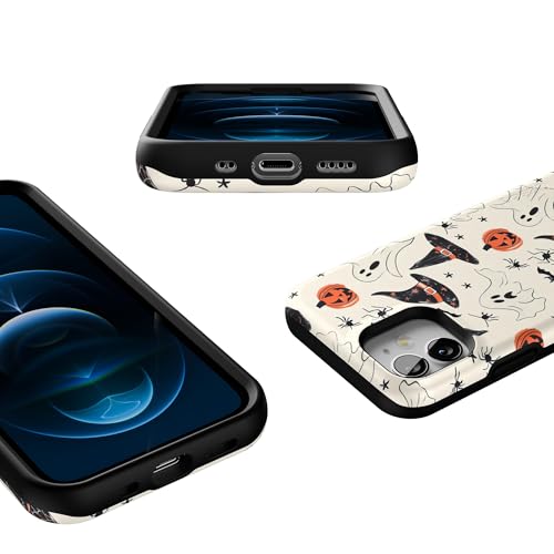 Casely iPhone 12 Mini Case | Feeling Witchy | Haunted Halloween | Bold Protective Design | Compatible with MagSafe - color: Feeling Witchy | Haunted Halloween, size: Iphone 12 Mini
