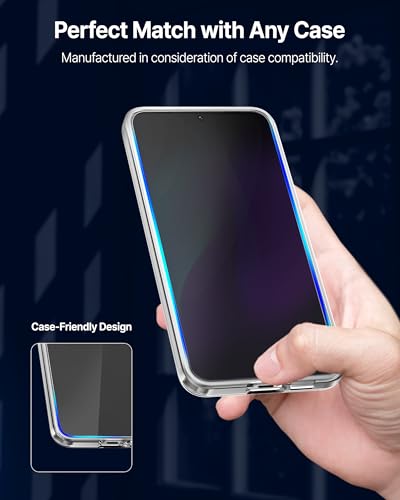 DOME GLASS Whitestone for Samsung Galaxy S25 [Perfect Full Coverage] Tempered Glass Screen Protector with a technical patent [2Pack] - size: S25
