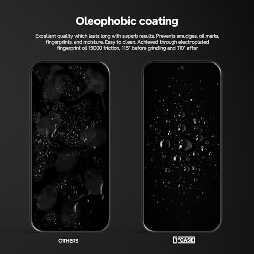 1stcase Tempered Glass [SimpleAlign] Screen Protector [2-pack Set] for Google Pixel 8a [Case Friendly] - Clear
