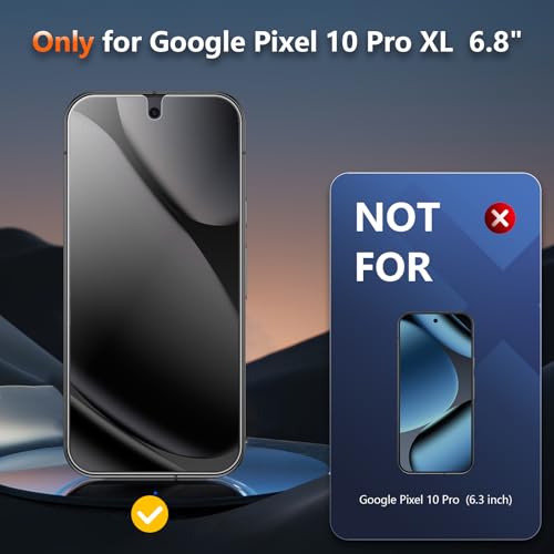 Matte TPU Screen Protector for Google Pixel 10 Pro XL (Not Glass) - size: Pixel 10 Pro XL