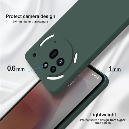 GiiYoon Silicone Case for Nothing Phone 3a Pro, Green - color: Green, size: Nothing Phone 3a Pro