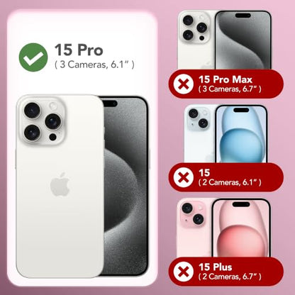 GONEZ Magnetic for iPhone 15 Pro Case, Silicone Cover Blackcurrant - color: Blackcurrant, size: Iphone 15 Pro
