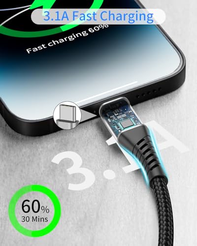 6 inch Short USB A to USB C Cable Fast Charging, 2 Pack 0.5ft USBC Cable - size: 0.5 Feet, style: USB A to USB C