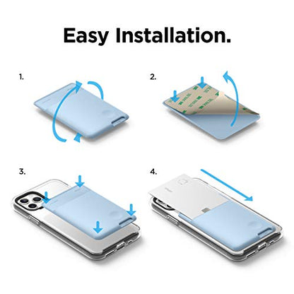 elago Phone Card Holder for Smartphones - color: Pastel Blue