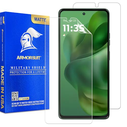ArmorSuit 2 Pack Paper-Feel Texture Screen Protector for Motorola Moto G Power (2025) Case Friendly MilitaryShield Matte Film - Made in the USA