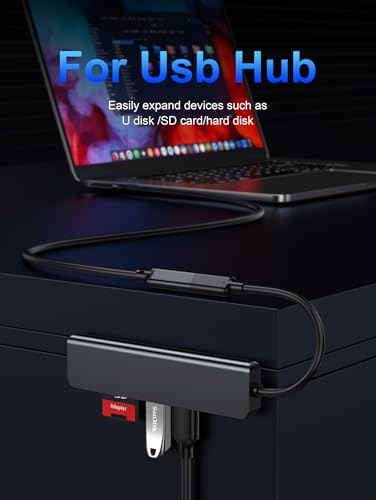 90 Degree Right Angle USB C Male to Female Extension Cable 10FT,Type C USB 3.1 Gen 2 10Gbps 5A 240W 4K Video Compatible with MacBook Pro,iPad Pro,Switch,Dell XPS,Surface Go,PSVR2/USB C Hub,iPhone 15 - size: 10FT