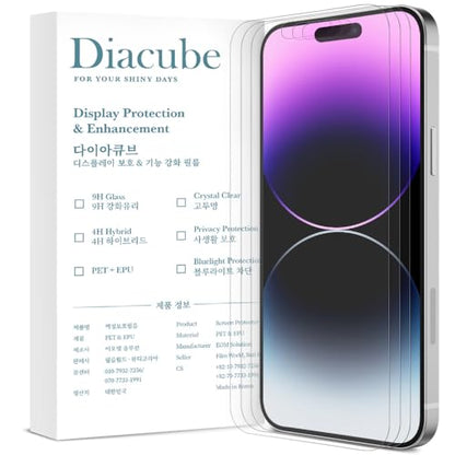 Anti Glare Matte Screen Protector for iPhone 14 [3-Pack] Break-Resistant PET EPU Film, Anti Fingerprint, Silky Touch, Dust Free & Easy Installation with Alignment Jig - size: iPhone 14
