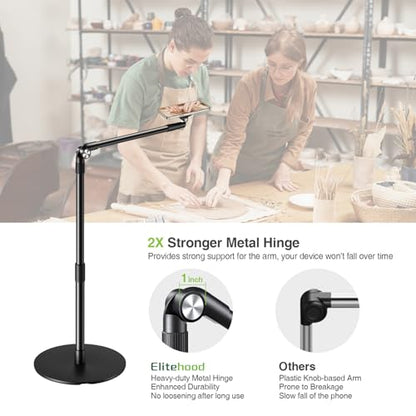 elitehood Magnetic Overhead Phone Stand Tripod for Video Recording - style: Magnetic Stand