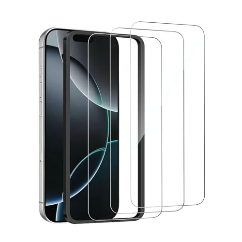 3Pcs with Easy Installation Tool Included Full Cover Screen Protector,for 15 14 13 16 Pro Max 16 Plus HD Tempered Glass