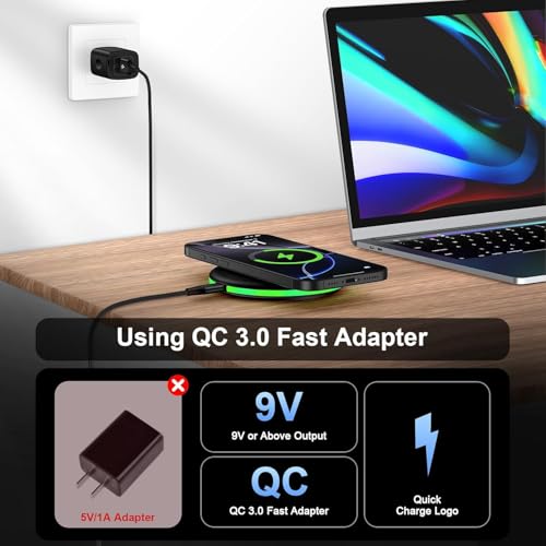 Wireless Charger for Samsung Fast Charging Pad Compatible Samsung Galaxy S26 Ultra/S25 FE/S25 Ultra/S24 FE/S23,2 Pack 15W Wireless Charger Android Charging Mat for Google Pixel 10a 10 Pro XL