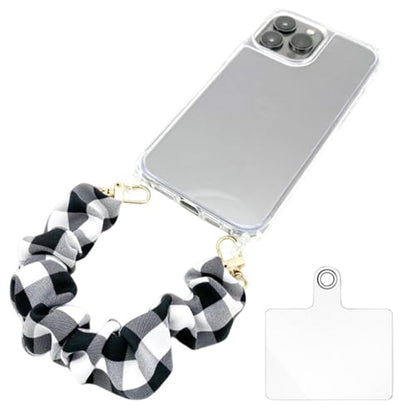 Phone Wrist Strap, Scrunchie Phone Lanyard with Tether Tab,Anti-Drop Hands-Free Wrist Strap (I) - color: I