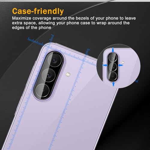 3 Pack Camera Lens Protector for Samsung Galaxy A57/A37 5G - size: Galaxy A57/A37
