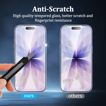 2+1+2 Pack Screen Protector for iPhone 17 - size: 17