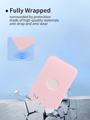 Compatible with Apple iPhone Air MagSafe Battery,UYRUREL Premium Silicone Shockproof Protection Ultra-Thin Design, Comfortable and Skin-Friendly,Pink. - color: Pink