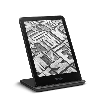 Made for Amazon, Wireless Charging Dock for Kindle Paperwhite Signature Editions (2022 & 2024 Releases) and Kindle Colorsoft Signature Edition