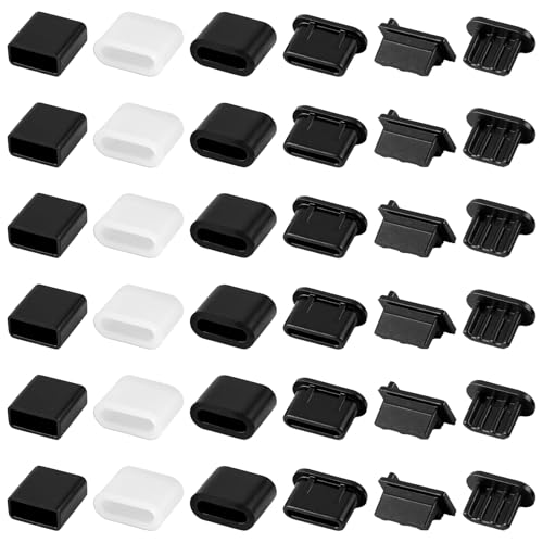 36 Pcs USB Anti Dust Cover Plugs Type-C Dust Stopper Port Protector
