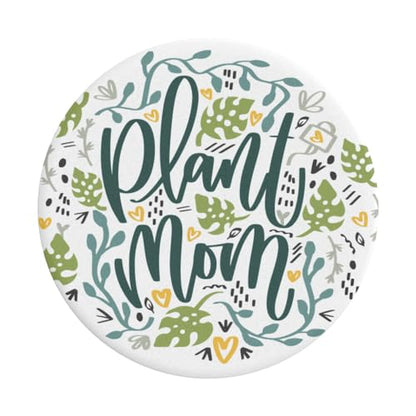 PopSockets Adhesive Phone Grip, Holder, Phone Stand, Cute - Plant Mom - color: Plant Mom, style: Adhesive