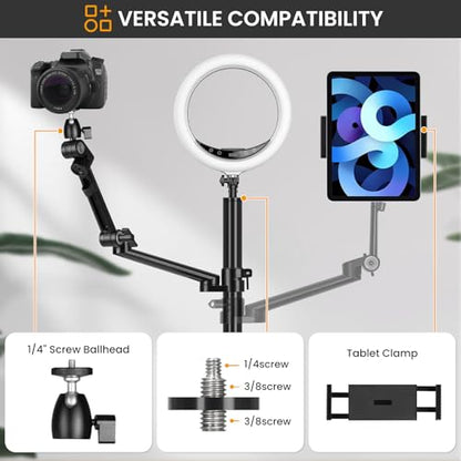 TARION Camera Desk Mount Overhead DSLR Arm Stand Titanrig Lite Z - size: Desktop Mount Lite Z