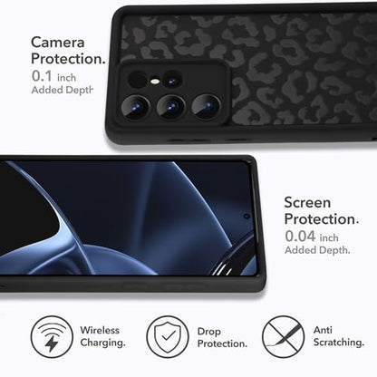 Compatible with Samsung Galaxy S25 Ultra Case, Black - color: Black, size: Samsung Galaxy S25 Ultra