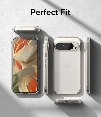 Ringke for Google Pixel 9 Pro XL Case [Fusion Matte Clear] | Oil & Dirt Resistant, Anti-Fingerprint Technology Prevents Oily Smudges, Frosted Coating Feels Velvety Soft - size: Pixel 9 Pro XL