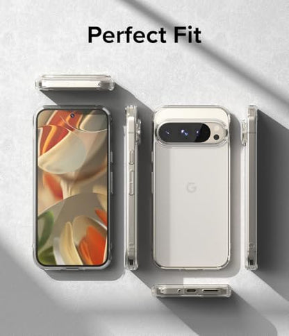 Ringke for Google Pixel 9 Pro XL Case [Fusion Matte Clear] | Oil & Dirt Resistant, Anti-Fingerprint Technology Prevents Oily Smudges, Frosted Coating Feels Velvety Soft - size: Pixel 9 Pro XL
